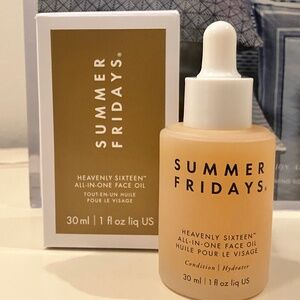 Summer Fridays Heavenly Sixteen Face Oil - Gold and White